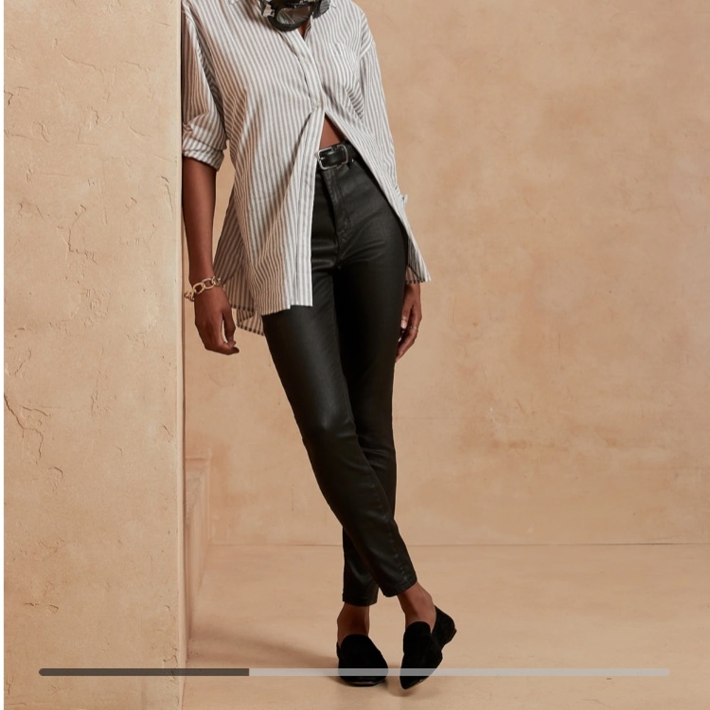 BR leather pant